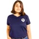 ILH - V Neck Women's Navy Blue T-shirt