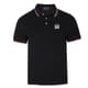 iii ICON W Premium Golf Polo Black Tshirts