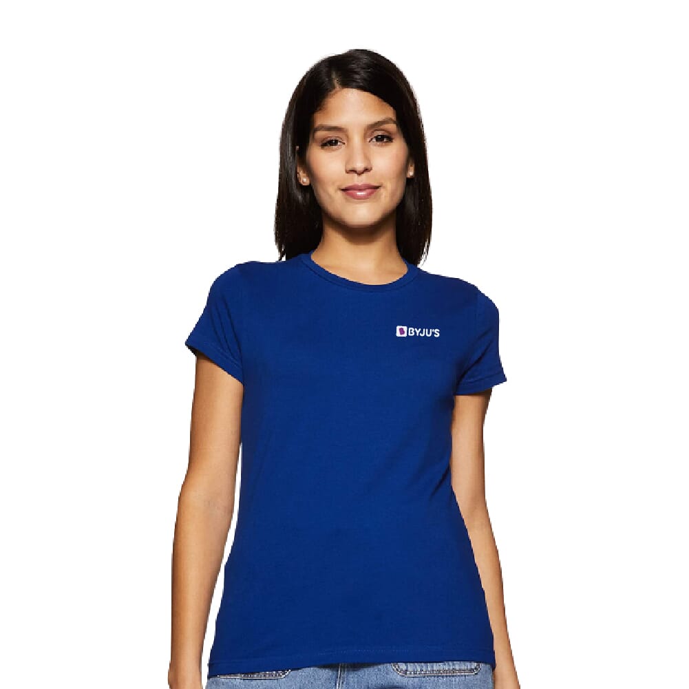 Round Neck T-shirt Royal Blue