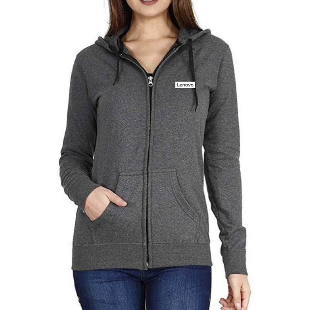 womens charcoal hoodie