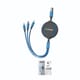 YoYo Pro 3 In 1 Charging Cable-Blue